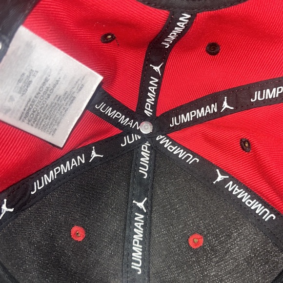 AIR JORDAN JUMPMAN Red&Black Adjustable Youth Hat PRICE DROP $40 Authentic - Picture 4 of 9